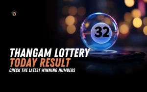 thangam lottery today result